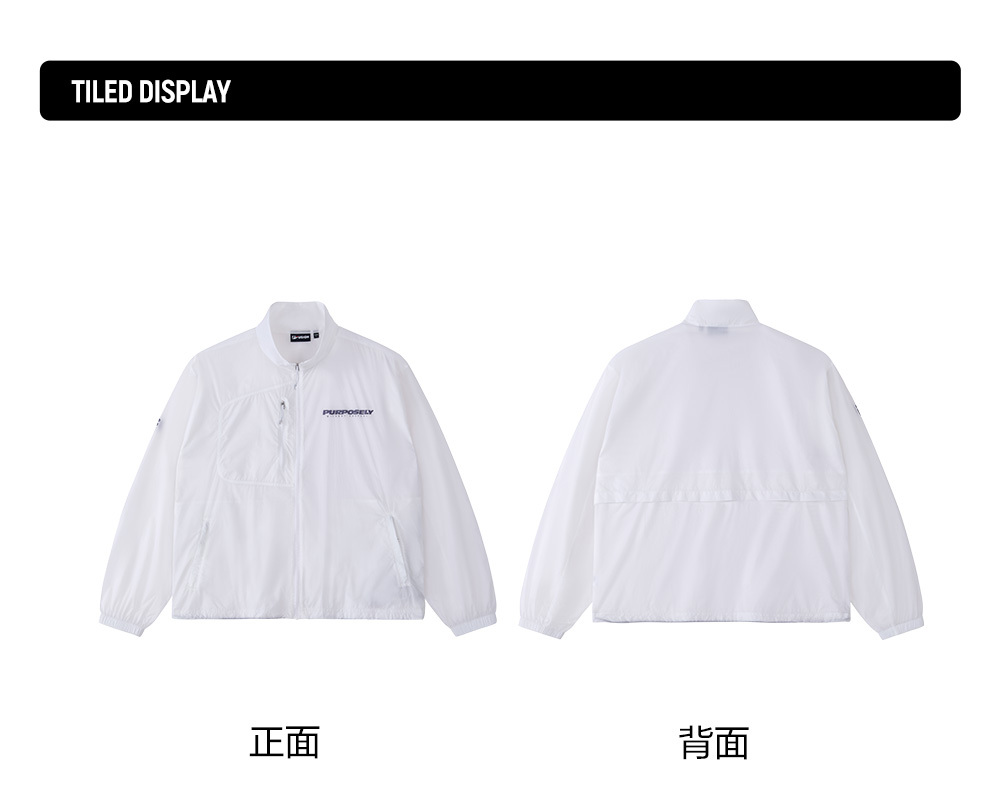 FILA FUSION INLINE URBAN TECH Men Sun-proof Jacket (White)