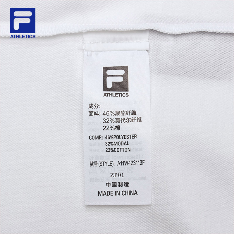 FILA CORE ATHLETICS TENNIS Women Short Sleeve T-shirt (Navy / White)