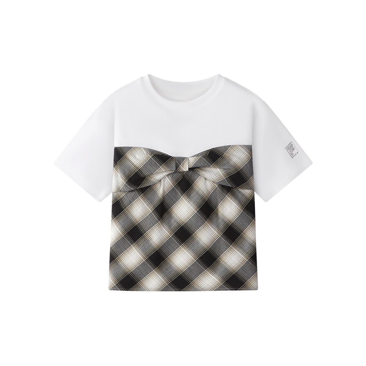 FILA KIDS CROSS OVER Girls Woven Short Sleeve Top