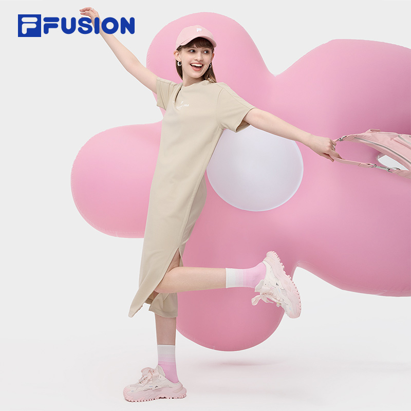 [ TOP PICK! ]FILA FUSION BIANCO MULES Women Platform Shoes/Sneakers (Pink/ Green / Purple) [ Slip-ons | 4.5cm ]
