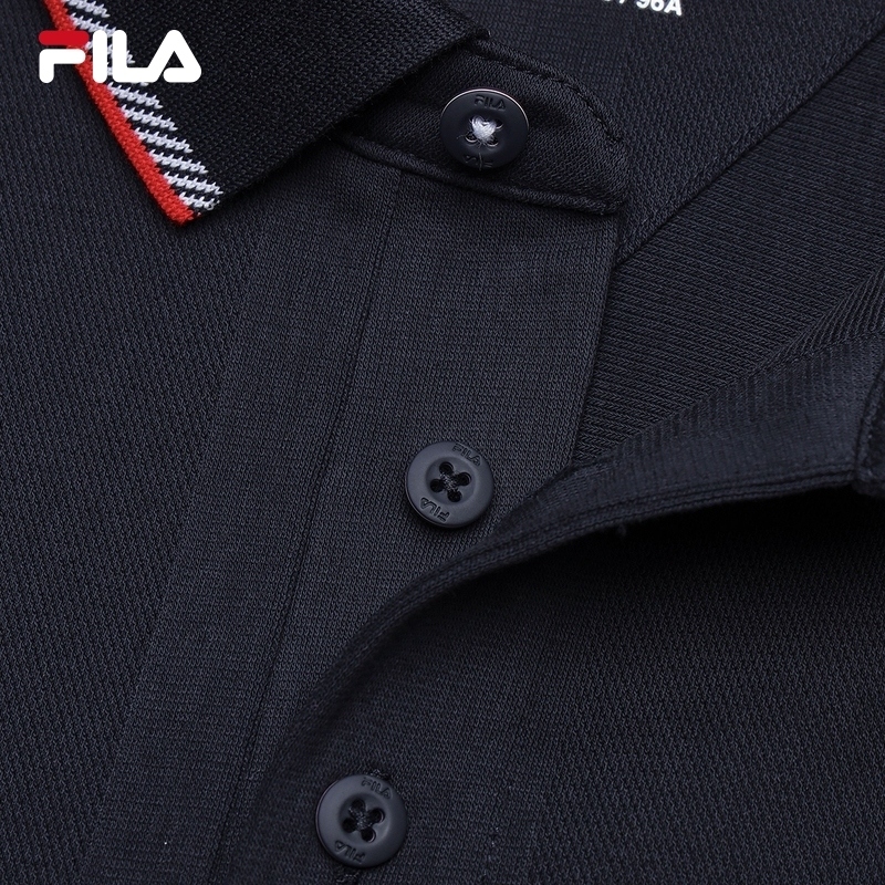 FILA CORE CROSS OVER MODERN HERITAGE Men Short Sleeve Polo (Navy / White)