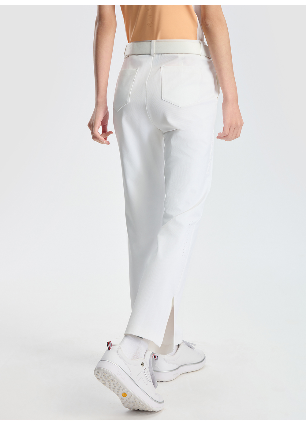 FILA CORE ATHLETICS GOLF (DP WORLD TOUR) Women Woven Pants (White)