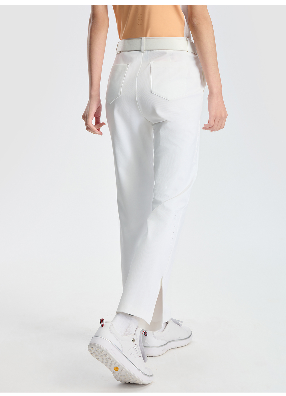 FILA CORE ATHLETICS GOLF (DP WORLD TOUR) Women Woven Pants (White)