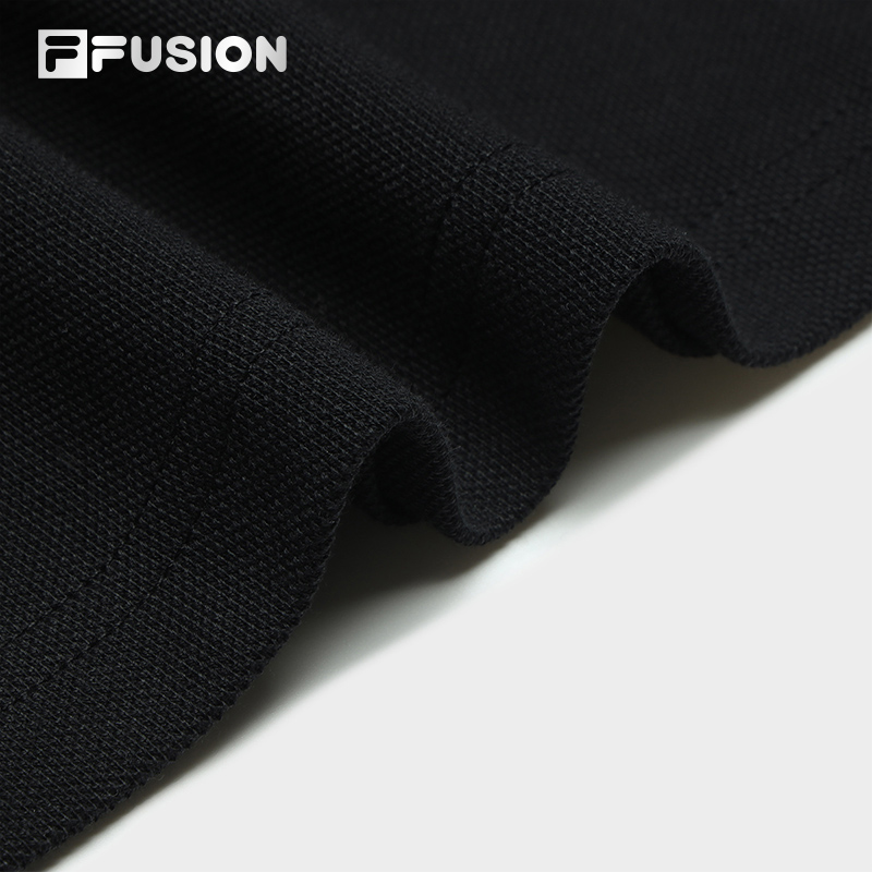 FILA FUSION INLINE CULTURE Men Short Sleeve Polo in Black