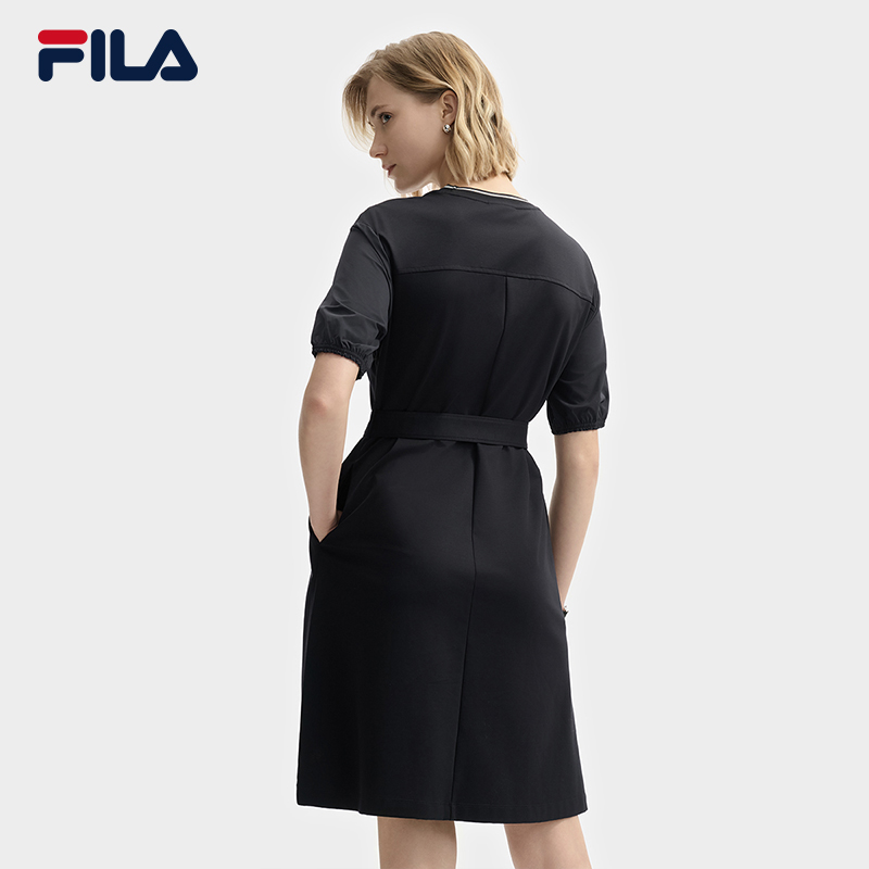 FILA CORE LIFESTYLE WHITE EVERYDAY ELEGANCE Women Dress