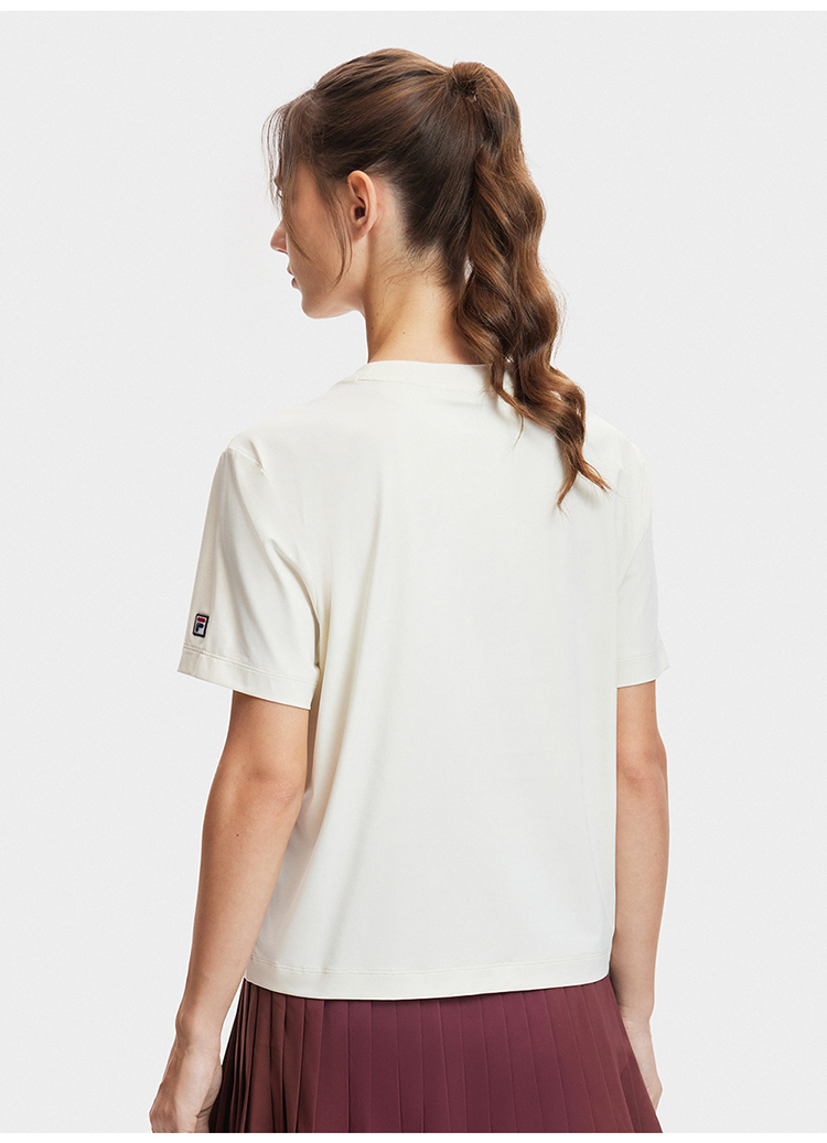 FILA CORE SPORTS ATHLETICS TENNIS Women Short Sleeve T-shirt