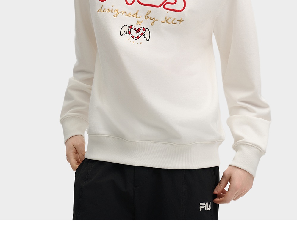 FILA CORE LIFESTYLE ORIGINALE FILA SOPHEY Men Sweatshirt (Black / White)