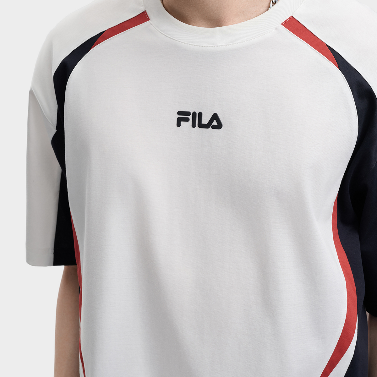 FILA MEN'S ORIGINALE Knitted Short Sleeve Top