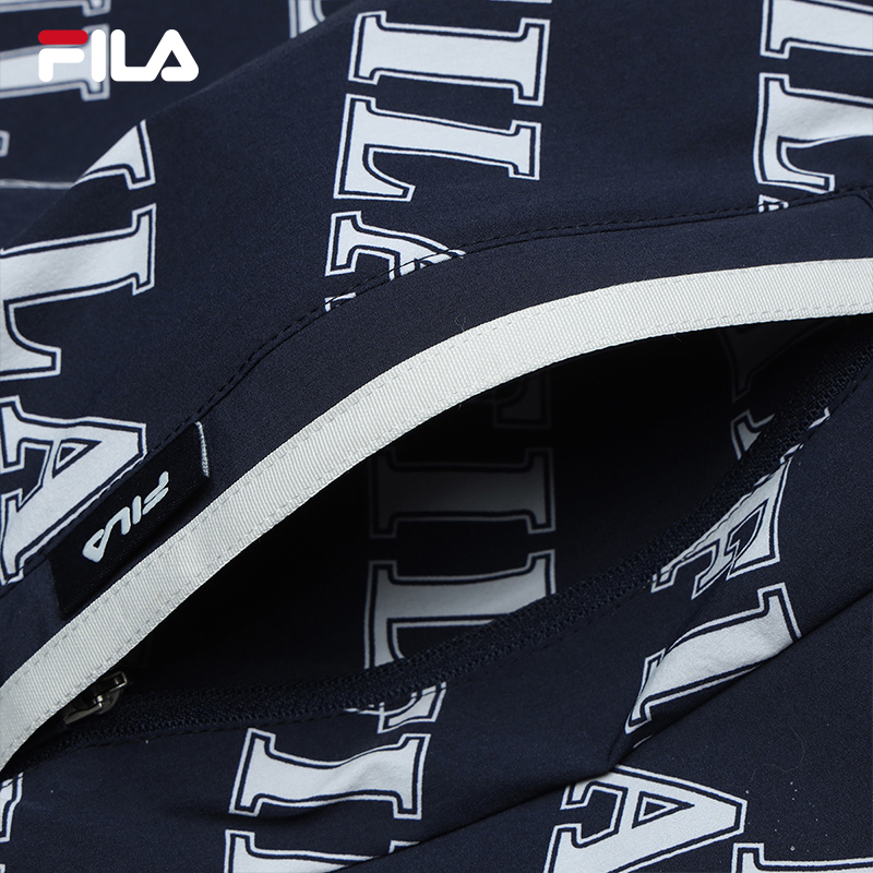 FILA CORE WHITE LINE ORIGINALE Mens Woven Top in Full Print