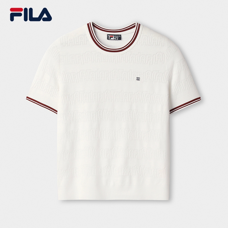 FILA CORE WHITE Weekend City Break Women Knit Sweater White