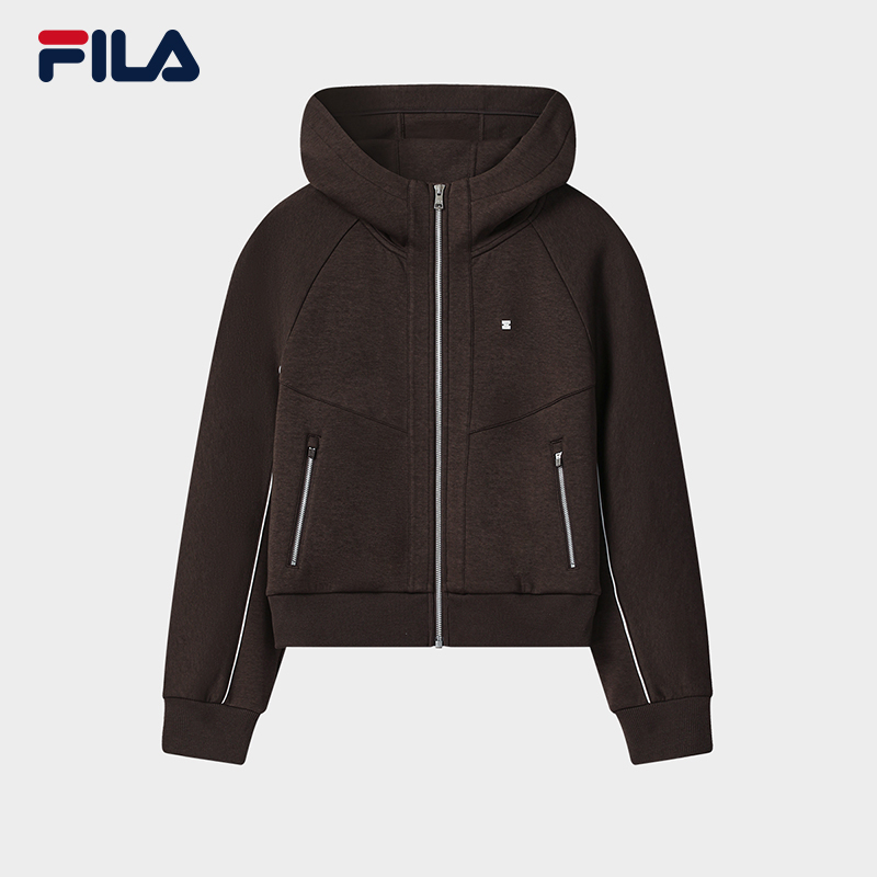 FILA CORE LIFESTYLE WHITE Women Hooded Jacket