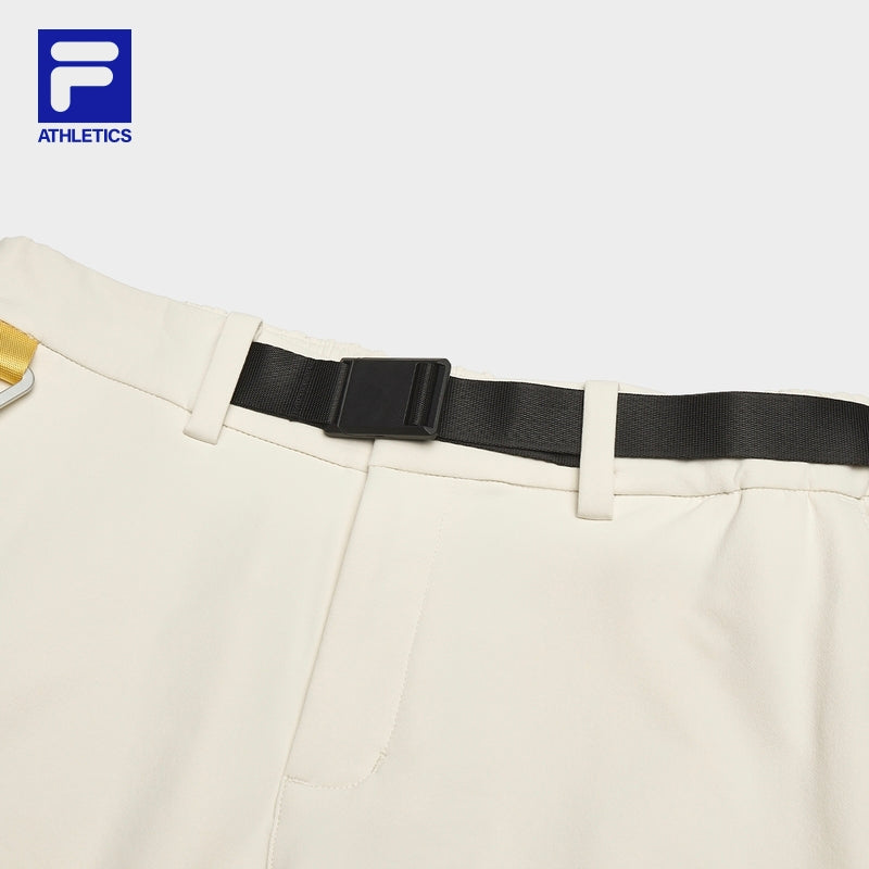 FILA CORE ATHLETICS EXPLORE X BBC EARTH PATHWAYS OF WONDER Women Woven Pants (Beige)