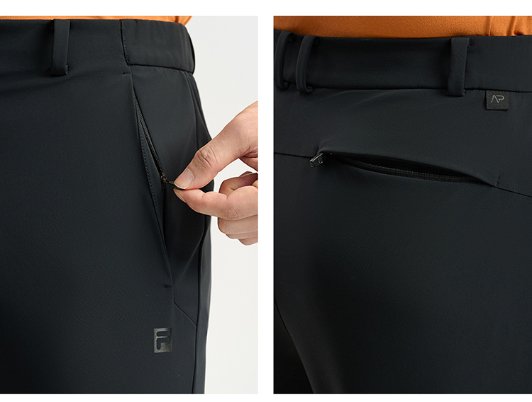 FILA CORE A.P. Men Woven Pants（Black)