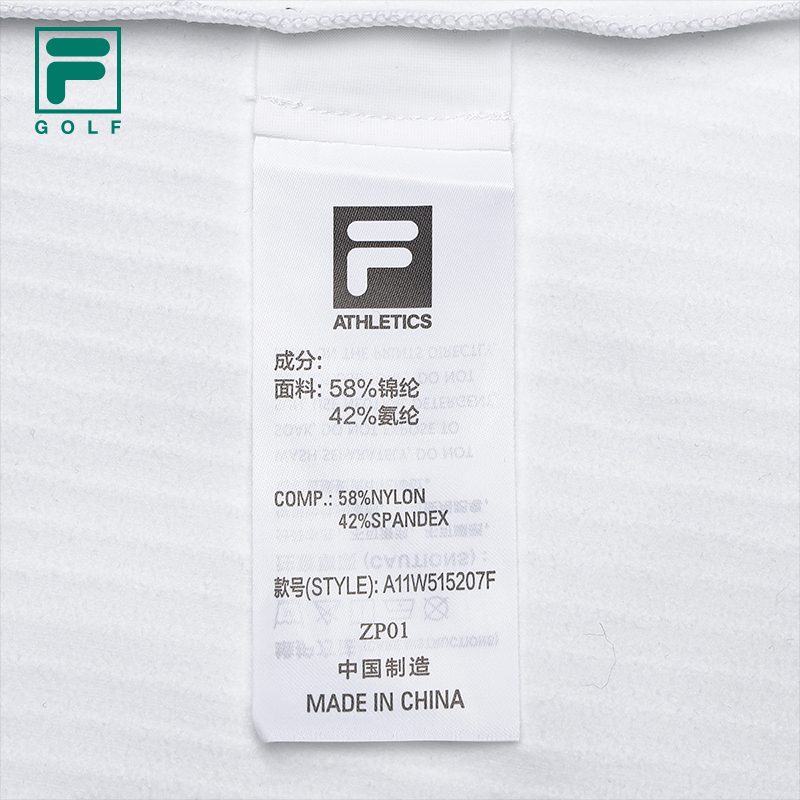 FILA CORE ATHLETICS GOLF MODERN FUSHION Women Long Sleeve Polo (White)