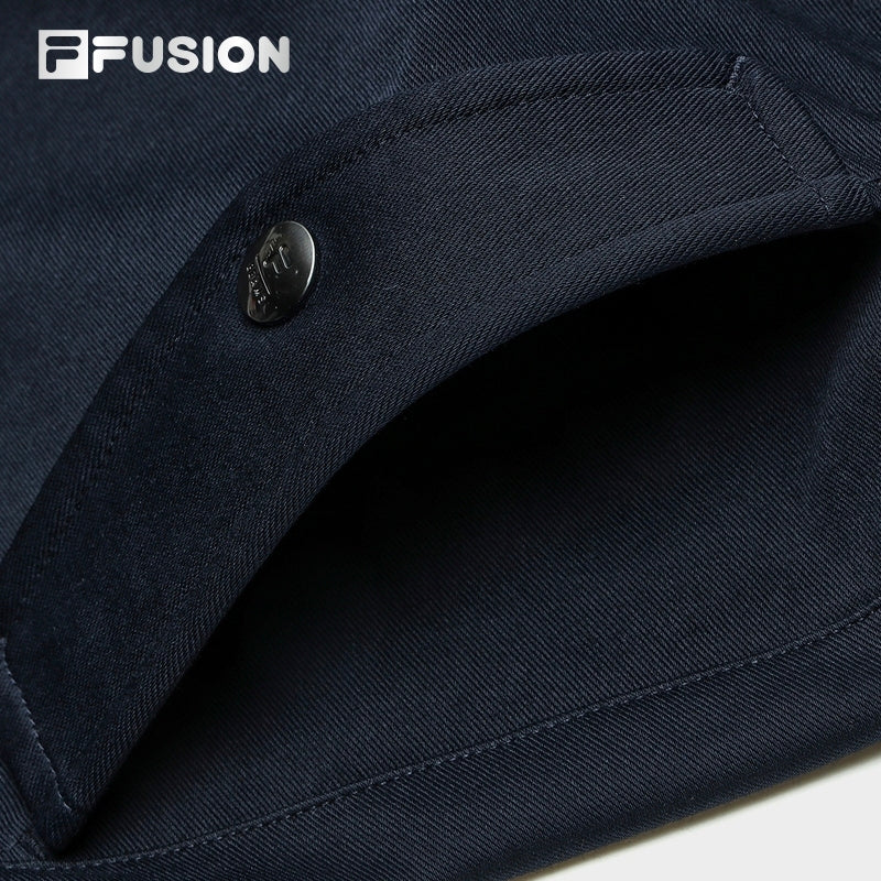 FILA FUSION x BEAMS Men Knit Pants in Navy