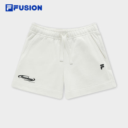 FILA FUSION BASKETBALL INLINE UNIFORM Women's Cotton Shorts (White / Violet)