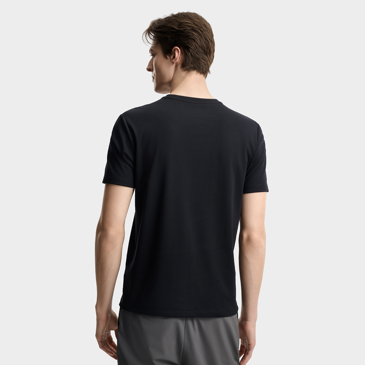 FILA MEN'S WHITE Knitted Short Sleeve Top