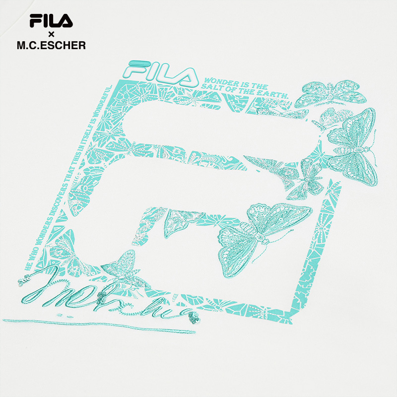 FILA CORE LIFESTYLE HERITAGE FILA X M.C.ESCHER Women Short Sleeve T-shirt