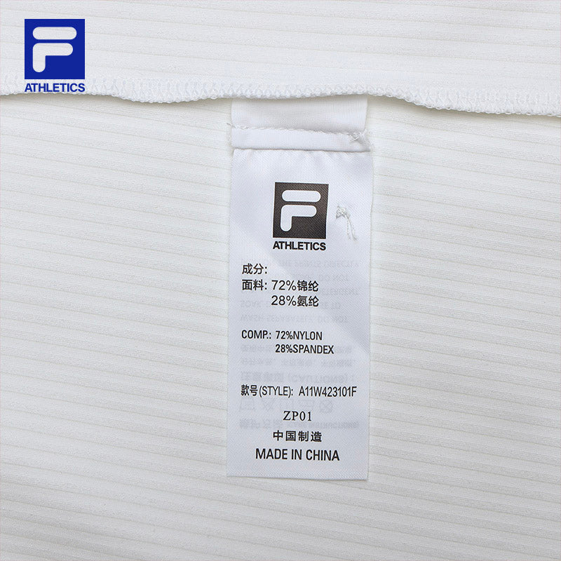FILA CORE SPORTS ATHLETICS TENNIS Women Cotton Vest in White