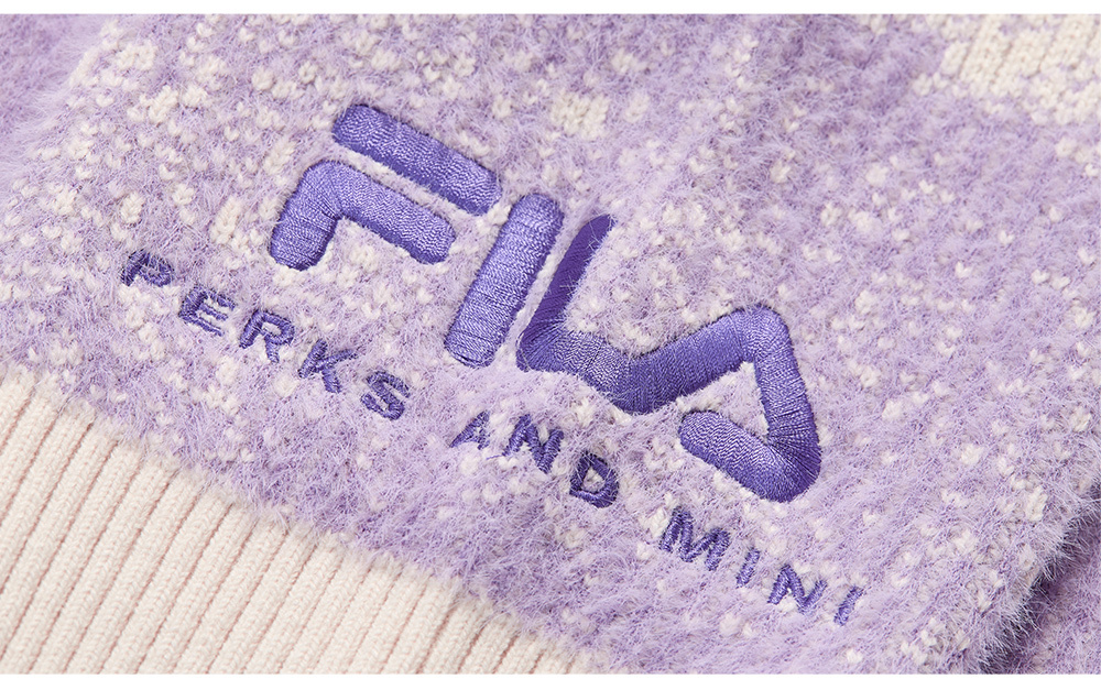 FILA FUSION CROSS OVER FILA FUSION X P.A.M DOWN TO EARTH Women Knit Sweater (Purple)
