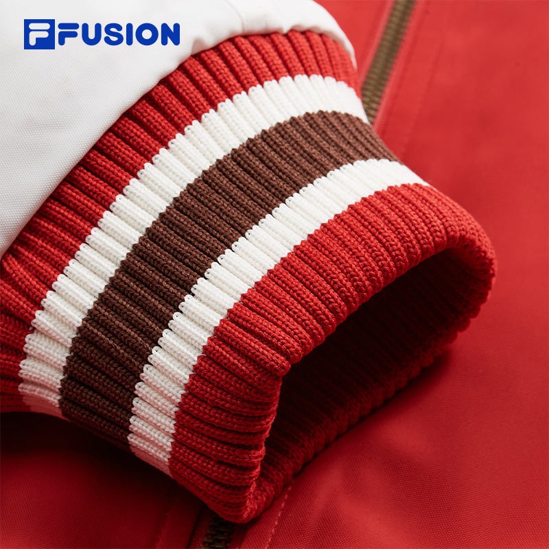 FILA FUSION INLINE CULTURE CNY COLLECTION Unisex Cotton Jacket (Red)