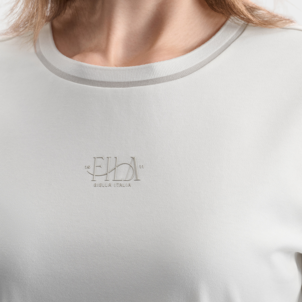 FILA Women Knitted Short Sleeve Top