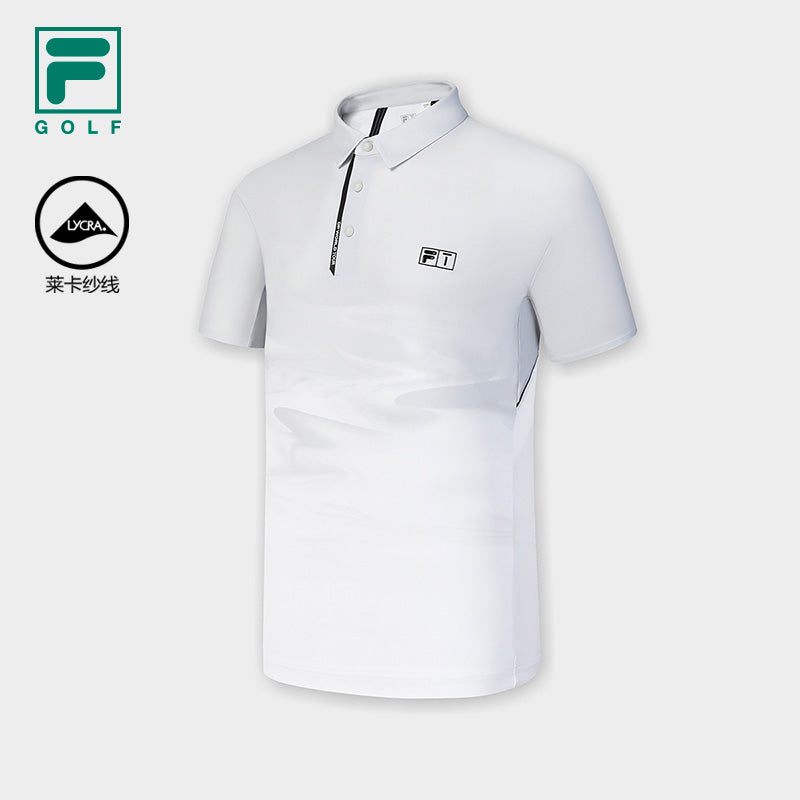 FILA CORE ATHLETICS GOLF (DP WORLD TOUR) Men Short Sleeve Polo