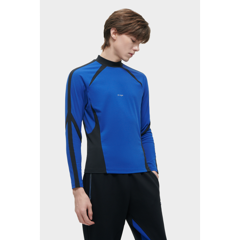 FILA FUSION x TEAM WANG DESIGN Men's Long Sleeve Tee in Blue