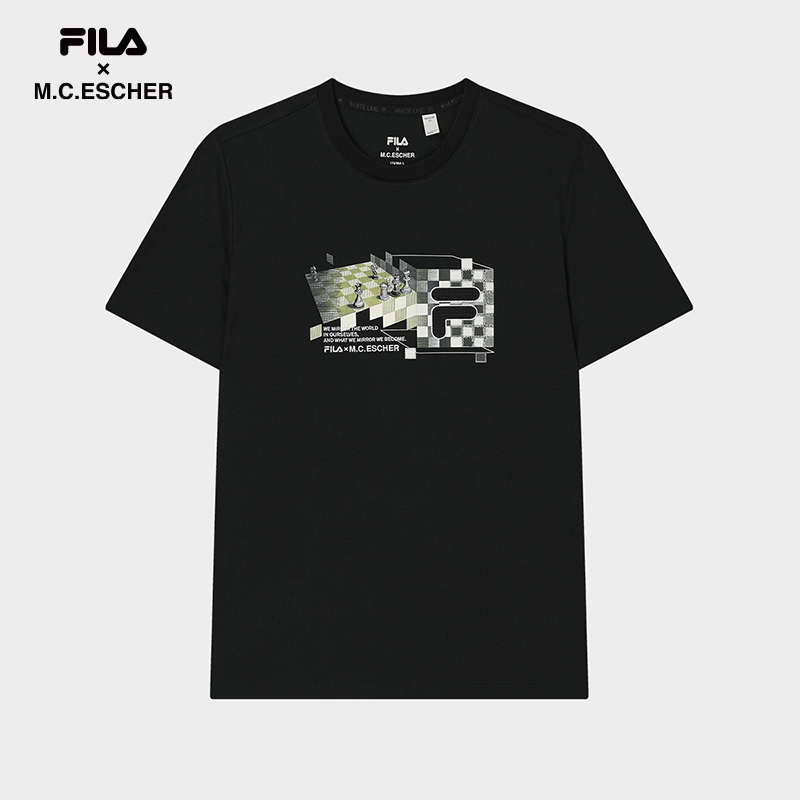 FILA CORE LIFESTYLE HERITAGE FILA X M.C.ESCHER Men Short Sleeve T-shirt