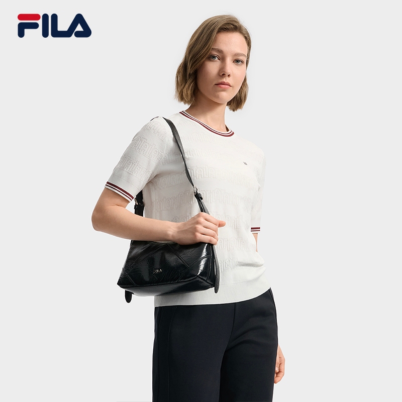 FILA CORE WHITE Weekend City Break Women Knit Sweater White