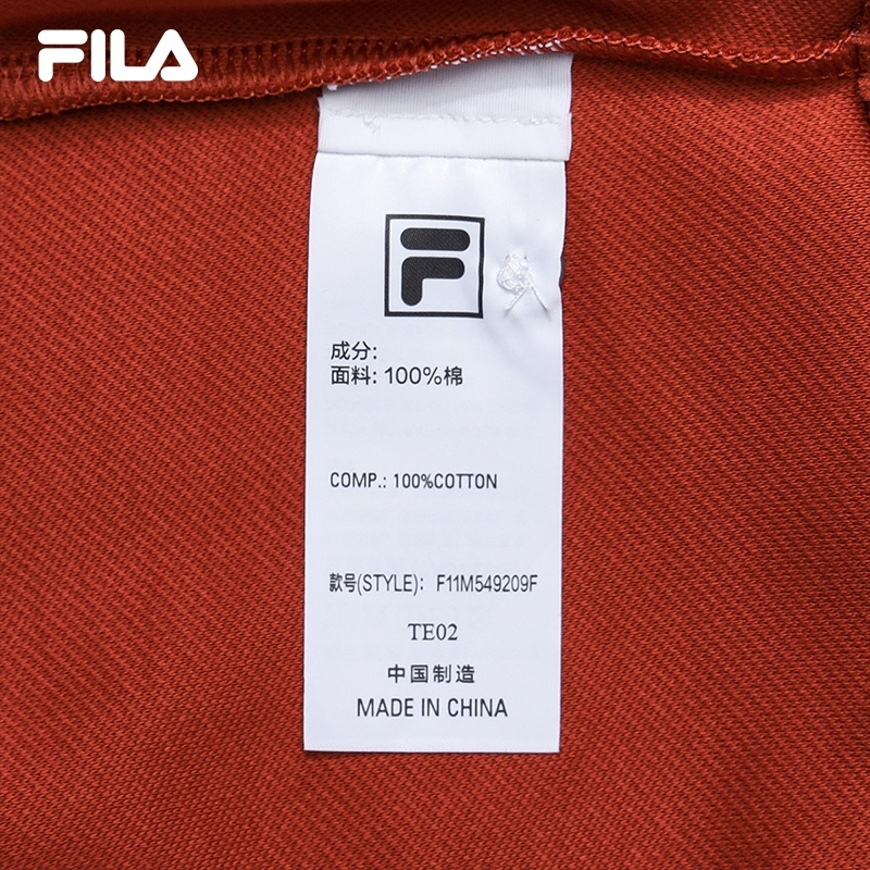 FILA CORE LIFESTYLE FILA ORIGINALE Men Long Sleeve Polo (Black/Ash)
