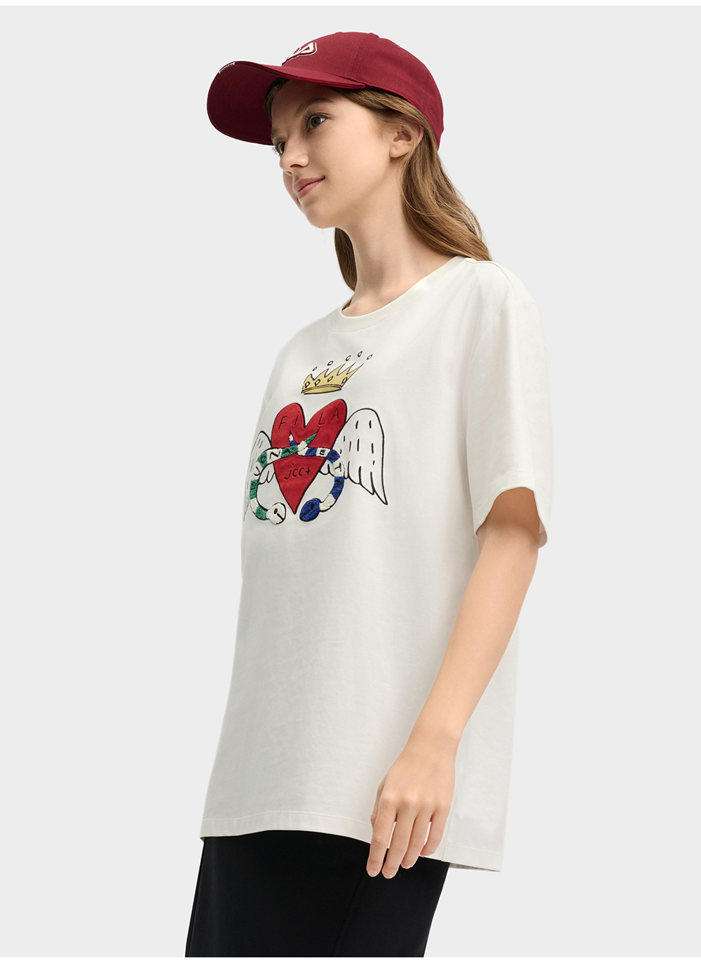 FILA CORE LIFESTYLE ORIGINALE FILA SOPHEY Men Short Sleeves T-Shirt (White)