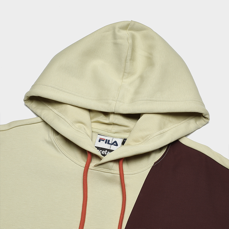 FILA FUSION x FACETASM Men's Hooded Sweater in Pink