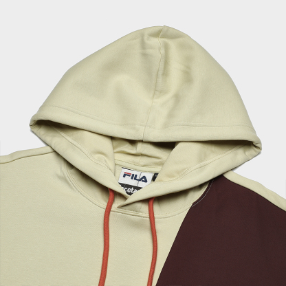 FILA FUSION x FACETASM Men's Hooded Sweater in Pink
