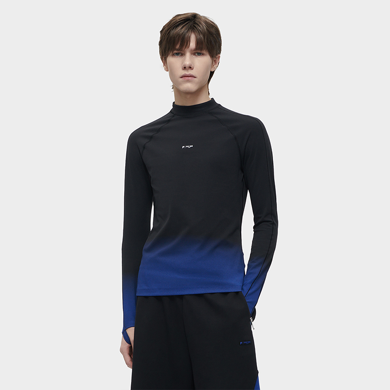FILA FUSION x TEAM WANG DESIGN Unisex Long Sleeve Tee in Black