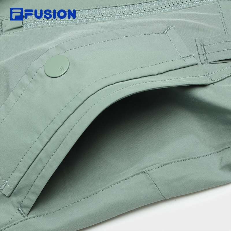 FILA FUSION INLINE URBAN TECH Women Woven Pants in Green