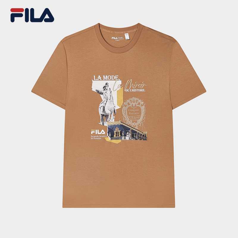 FILA CORE WHITE LINE HERITAGE Men Short Sleeve T-shirt – FILA SG