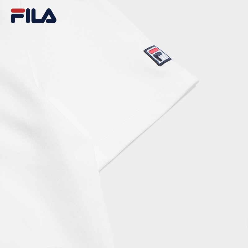 FILA WOMEN'S HERITAGE Knitted Short Sleeve Top