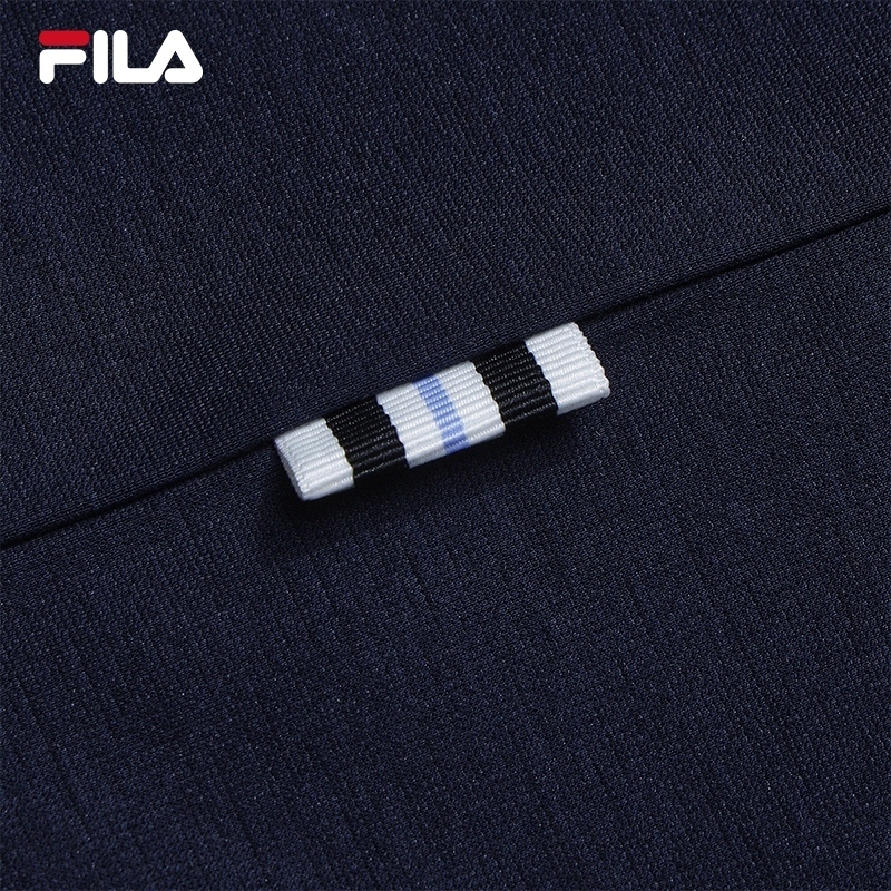 FILA MEN'S HERITAGE Knitted Short Sleeve Polo Shirt