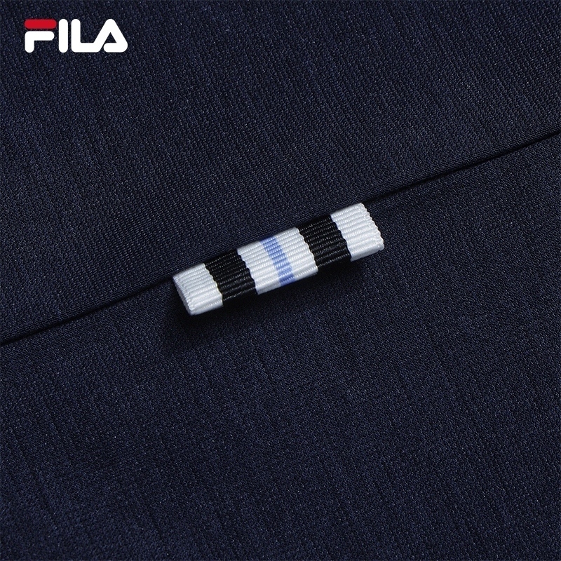 FILA MEN'S HERITAGE Knitted Short Sleeve Polo Shirt