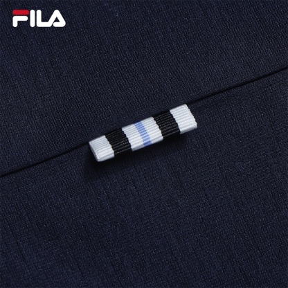 FILA MEN'S HERITAGE Knitted Short Sleeve Polo Shirt
