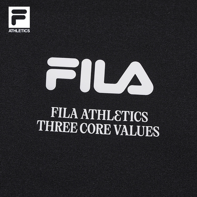 FILA MEN'S FITNESS Knitted Short Sleeve Top