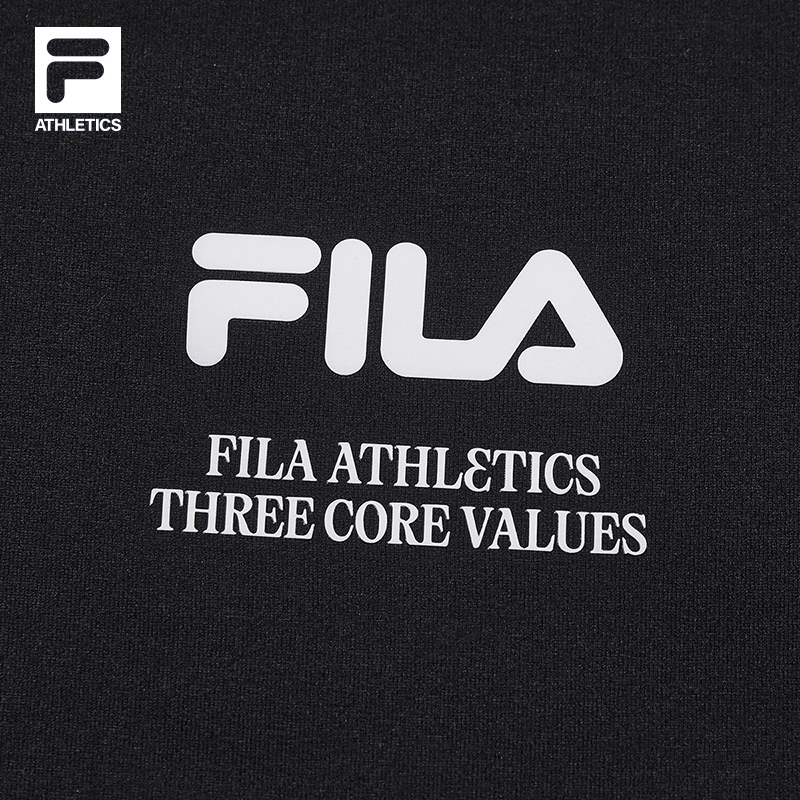 FILA MEN'S FITNESS Knitted Short Sleeve Top