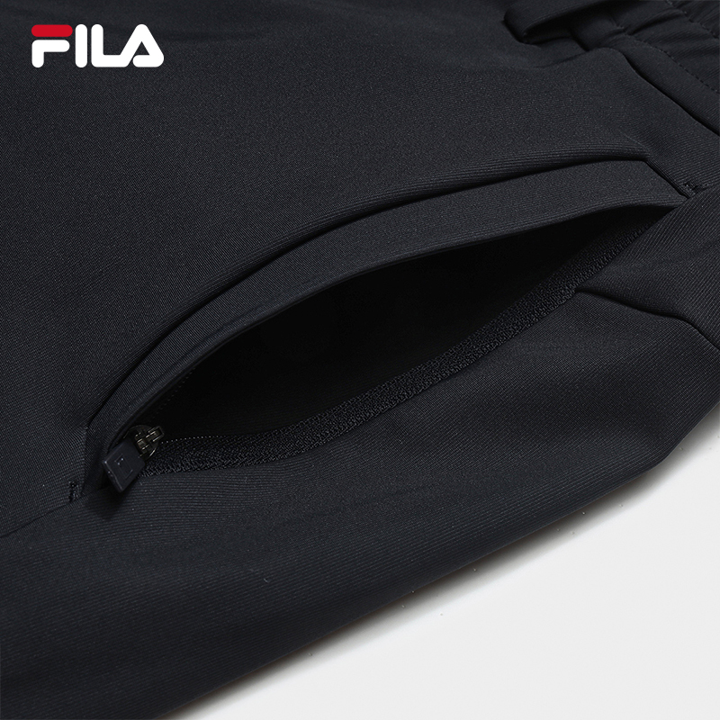 FILA CORE Men WHITE Knitted Pants NAVY