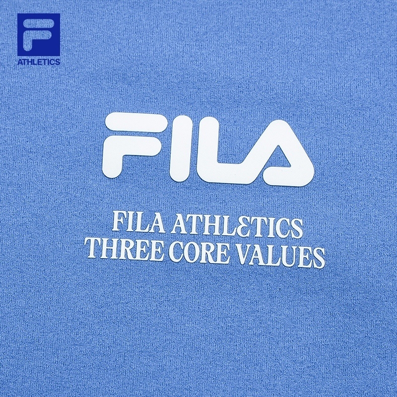 FILA MEN'S FITNESS Knitted Short Sleeve Top