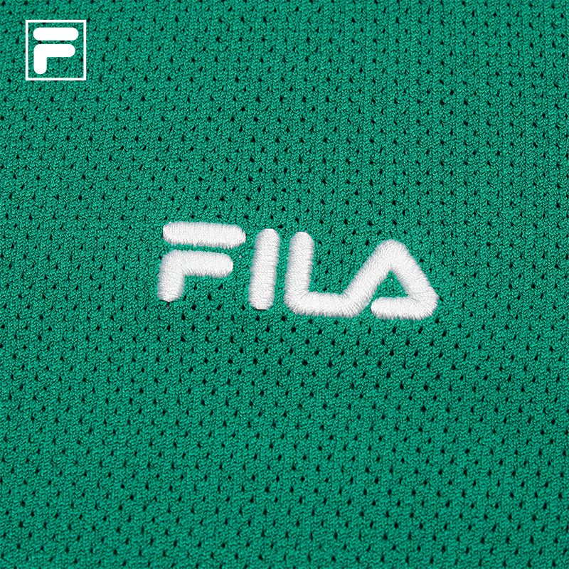 FILA CORE Women's TENNIS Premium Knit Top in Green