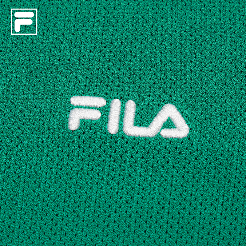FILA CORE Women's TENNIS Premium Knit Top in Green