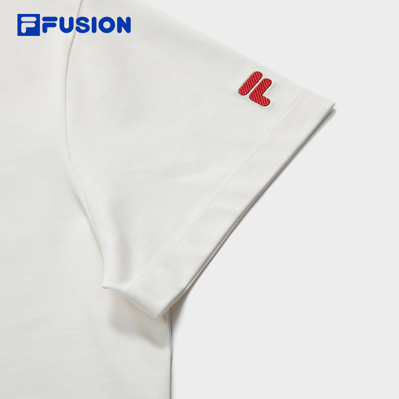 FILA FUSION Women WORKWEAR Knit Short Sleeve Tee