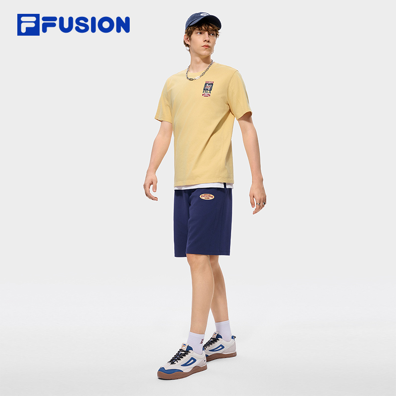 FILA FUSION Men WORKWEAR Knit Short Sleeve Tee