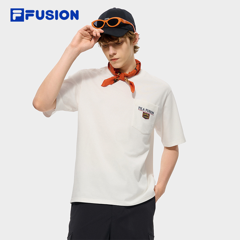 FILA FUSION Men WORKWEAR Knit Short Sleeve Tee